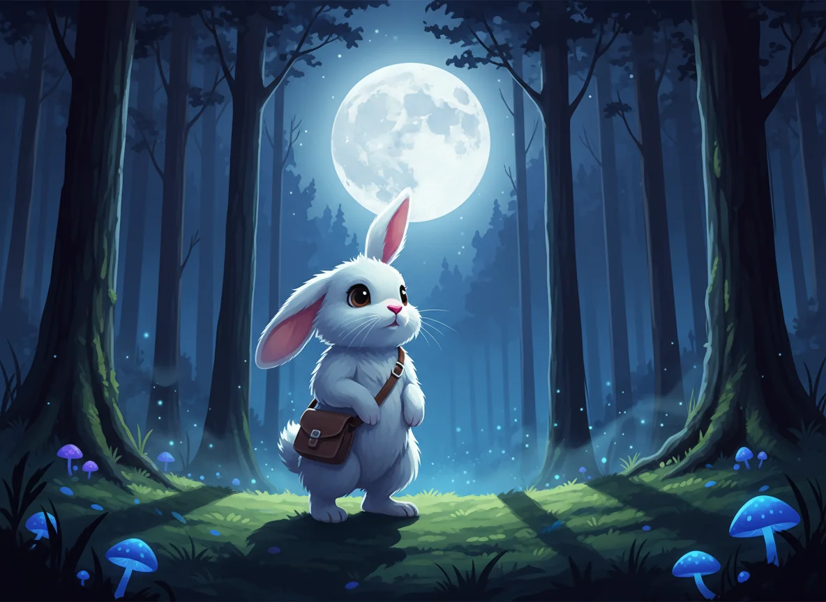 Illustration for: 露露的夜间任务