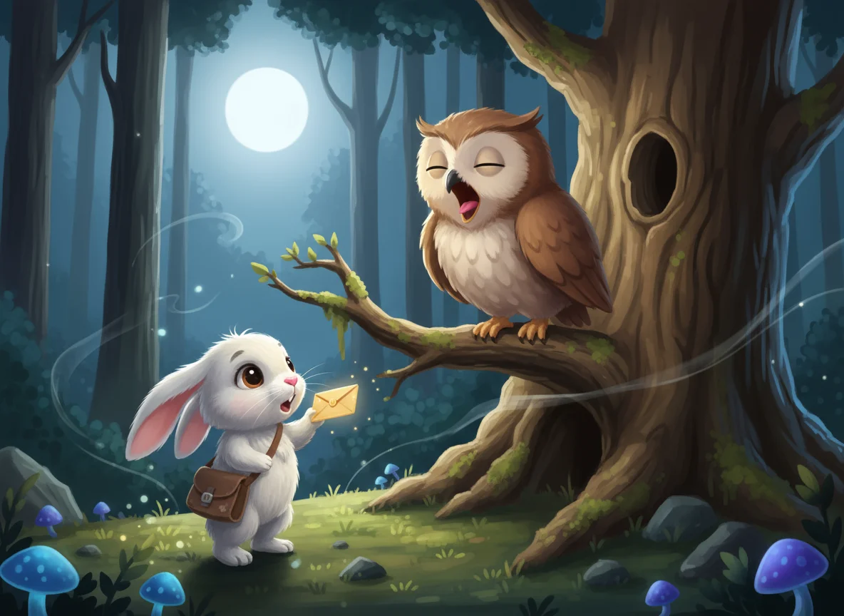 Illustration for: 遇见猫头鹰先生