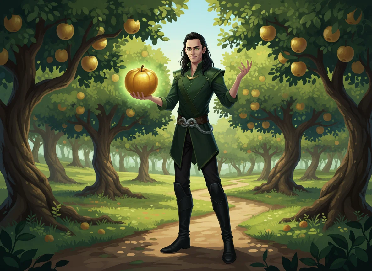Illustration for: Loki's Mischievous Idea