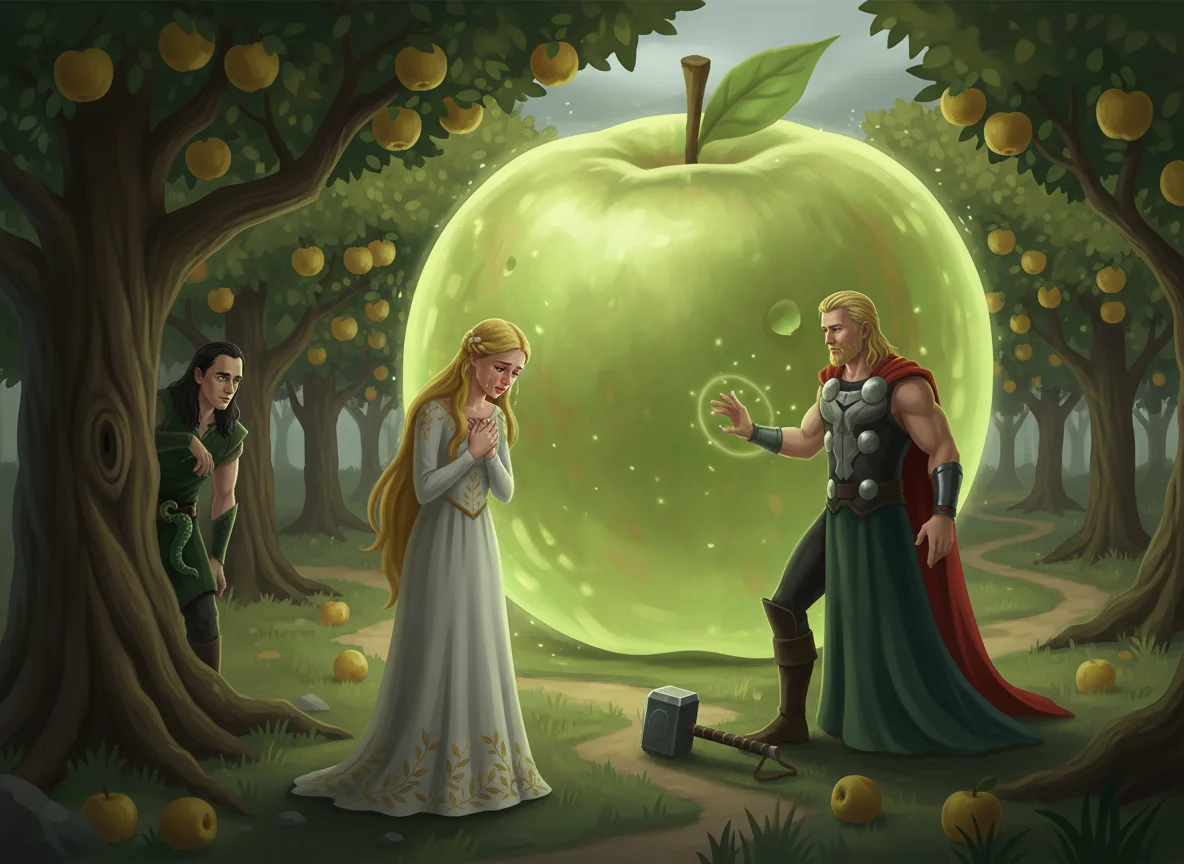 Illustration for: The Giant Apple's Effect
