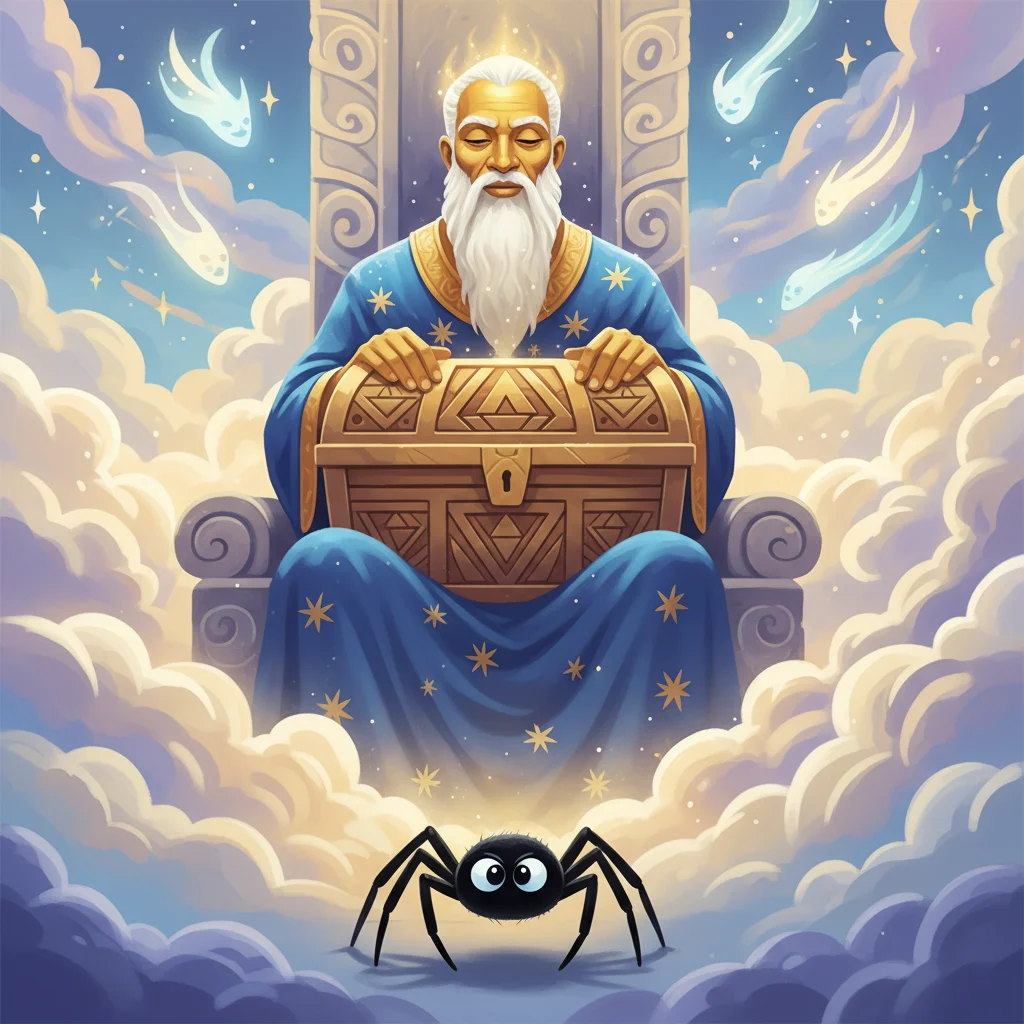 Illustration for: The Sky God's Stories